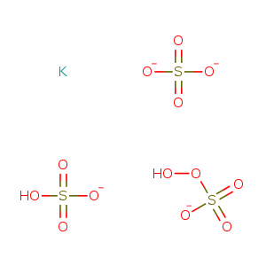 Potassium persulfate triple salt,CAS No. 37222-66-5.