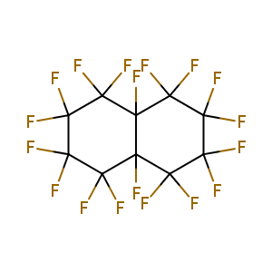 Perfluorodecalin,CAS No. 306-94-5.