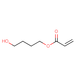 4-Hydroxybutyl acrylate,CAS No. 2478-10-6.
